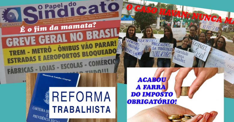 A REPÃšBLICA SINDICALISTA DÃ SEUS ÃšLTIMOS SUSPIROS, FELIZMENTE!