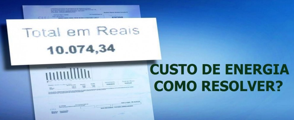 CUSTO DE ENERGIA NA PRODUÃ‡ÃƒO VIROU UM GRANDE PROBLEMA, COMO RESOLVER?