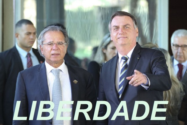 Liberdade EconÃ´mica Ã© sÃ³ o primeiro passo, diz Bolsonaro
