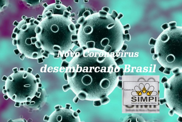 Novo CoronavÃ­rus desembarca no Brasil