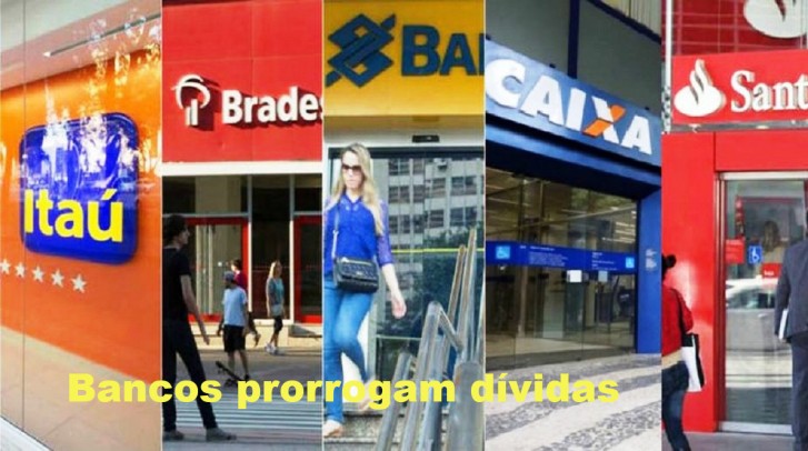 Bancos prorrogam dÃ­vidas, mas nÃ£o incluem cheque especial e cartÃ£o de crÃ©dito
