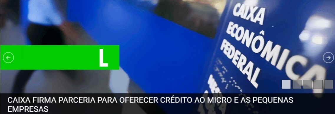 Caixa firma parceria para oferecer crÃ©dito a micros e pequenas empresas