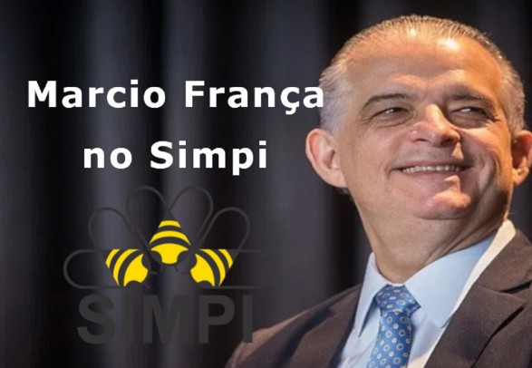 Ex-governador Marcio França no Simpi