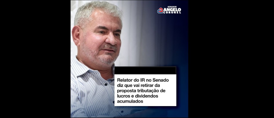 ​Relator do projeto do imposto de renda afirma que proposta prejudica o Brasil