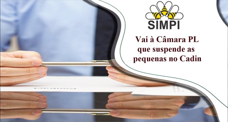 Vai à Câmara PL que suspende inscrições de pequenas empresas no Cadin