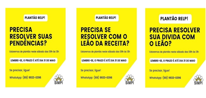 Ei empresário, nós do Simpi temos um recado muito importante para você!