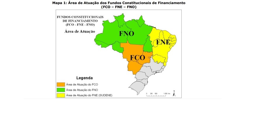 Financiamentos via fundos constitucionais crescem 41% em 2022