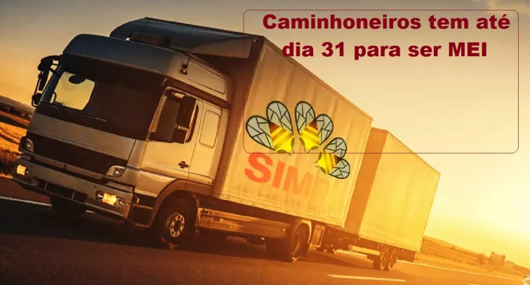 Caminhoneiros tem até dia 31 de janeiro para aderir ao MEI