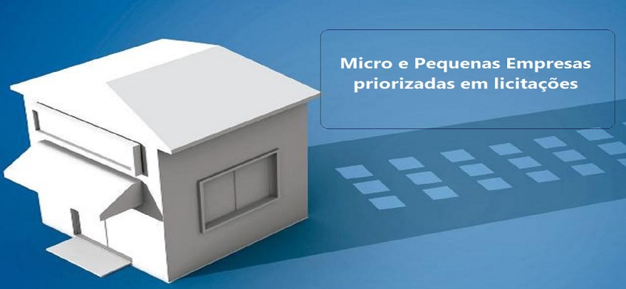 Micro e pequenas empresas deverão ser priorizadas em licitações