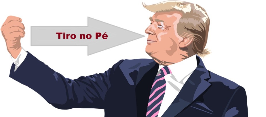Trump e o tiro no pé! Tarifas trás incerteza na economia
