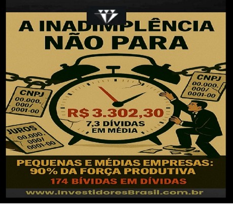 8 milhões de CNPJ’s no SPC! Governo Lula deixa empresas em crise