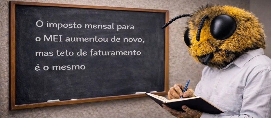 O imposto mensal para o MEI aumentou de novo, mas faturamento é o mesmo