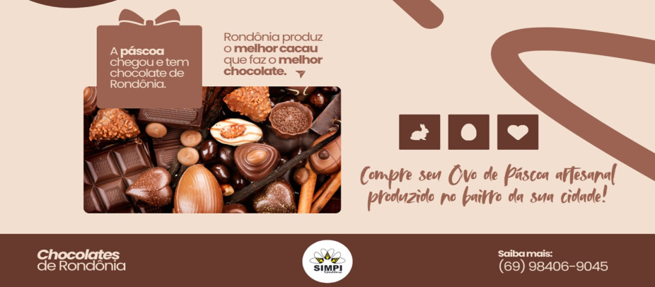 Páscoa impulsiona vendas e abre oportunidades para microindústrias de doces em Rondônia