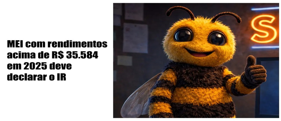 MEI com rendimentos acima de R$ 35.584 em 2025 deve declarar o IR