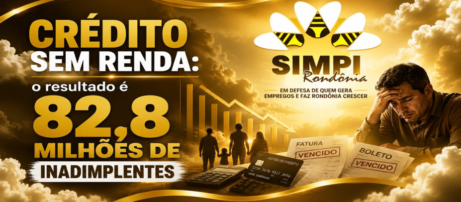 Crédito Sem Renda: o resultado é 82,8 milhões de inadimplentes