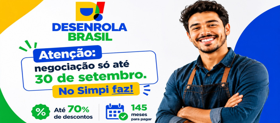 MEIs têm até setembro para aderir ao Desenrola MEI e negociar dívidas com ate 70% de descontos