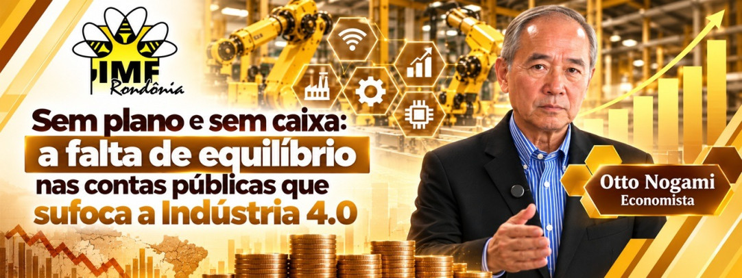 Falta de equilibrio nas contas públicas sufoca a indústria 4.0